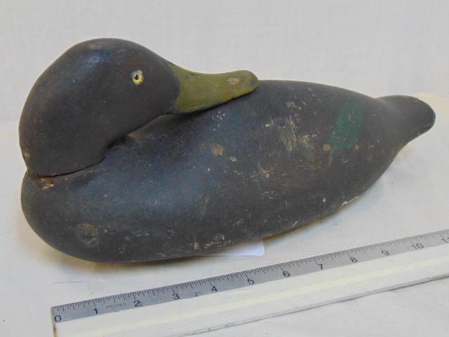 Carved & painted duck decoy, Jason Bourne of (1 of 6)