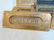 Lot 7 vintage brass mailbox "Paper" slots, with back - 6