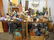 Large table lot vintage porcelain & glass, various
