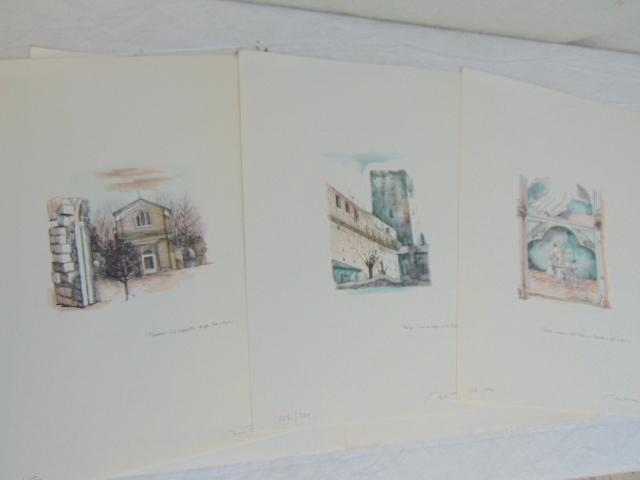 3 lithographs, Rene Magritte, on Fabriano Rosaspina (1 of 10)