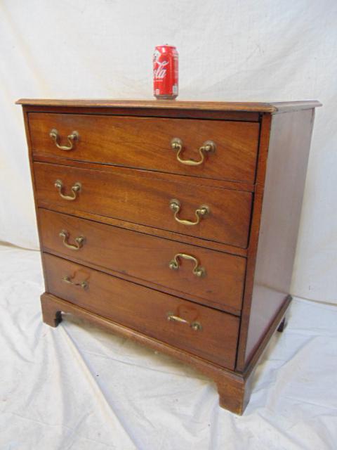Antique English butlers chest, diminutive size, 4 (1 of 4)