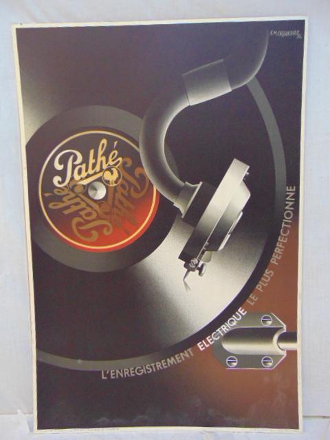 Cassandre poster, "L'enregistrement électrique le (1 of 5)