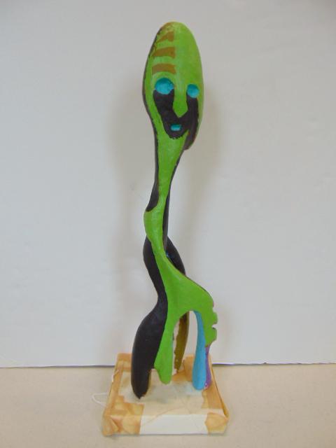 Sculpture, Louise Abrams, Outsider Art Collection, (1 of 2)