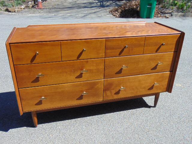 Russel Wright for Conant Ball double dresser, 54" by (1 of 5)