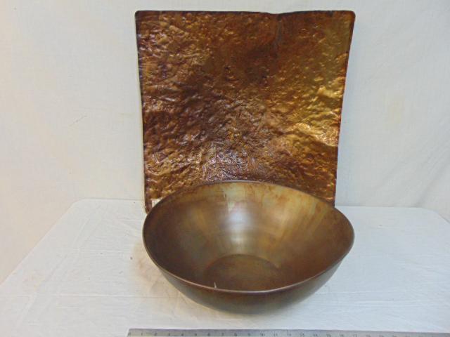 Large Martha Studio "Canada" copper bowl & large copper (1 of 7)