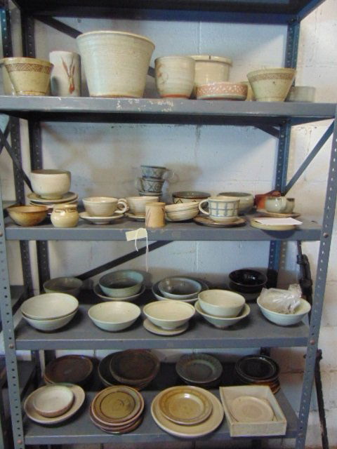 Large collection of Herbert Sargent art pottery, plates (1 of 14)