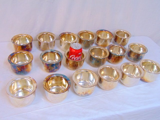 18 silverplated bowls, "Marlboro Plate", by Morton-Park (1 of 5)