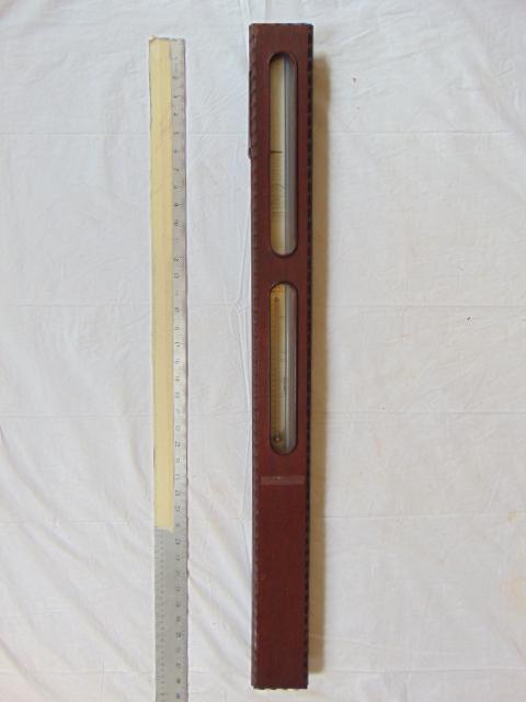 Barometer, Drained, Timby's Ripple-front Rosewood Stick (1 of 5)