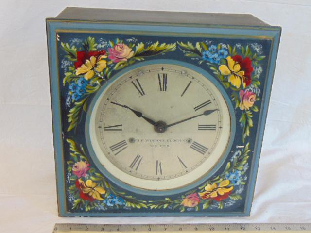 Self Winding Clock Company, New York. Beat Rotary wind (1 of 8)