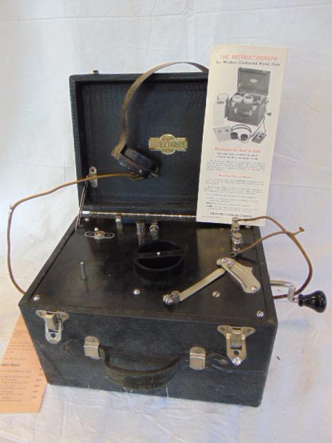 Instructograph machine for wireless (Continental) morse (1 of 6)