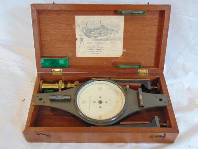 Surveyors Compass, Keuffel & Esser New York, SN 5308, (1 of 5)