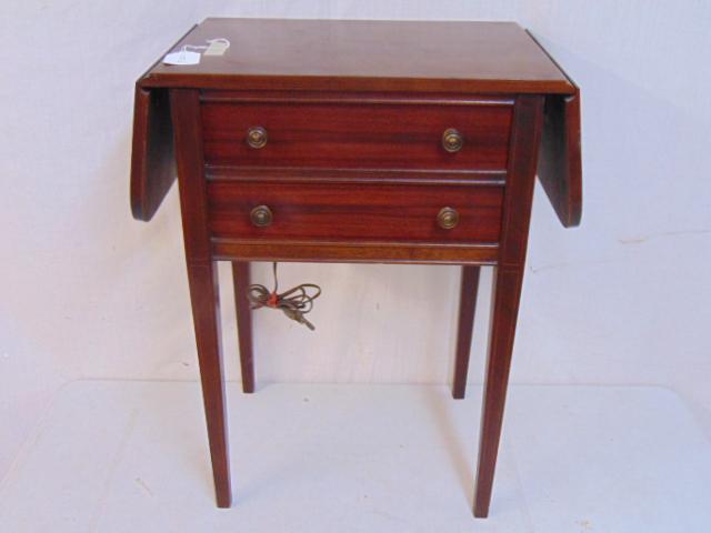 Bendix radio, model 646a, c.1946, wood drop leaf table (1 of 4)