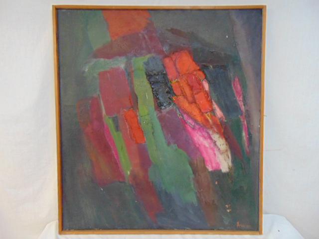 Painting, abstract, Alice Forman, oil on canvas, Camino (1 of 8)