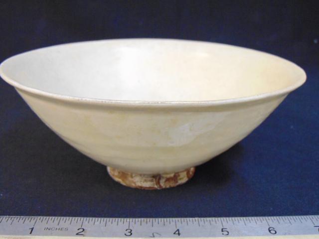 Early Chinese Cizhou ware, conical bowl, northern Song, (1 of 8)