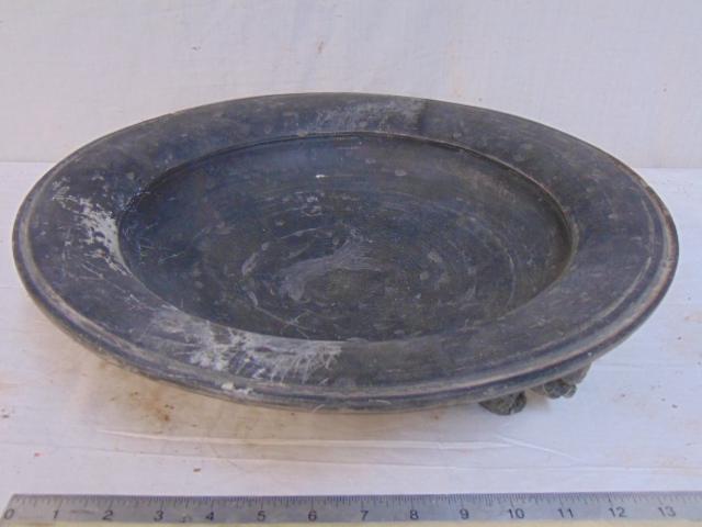 Large Asian stoneware bowl with various designs, on 3 (1 of 8)