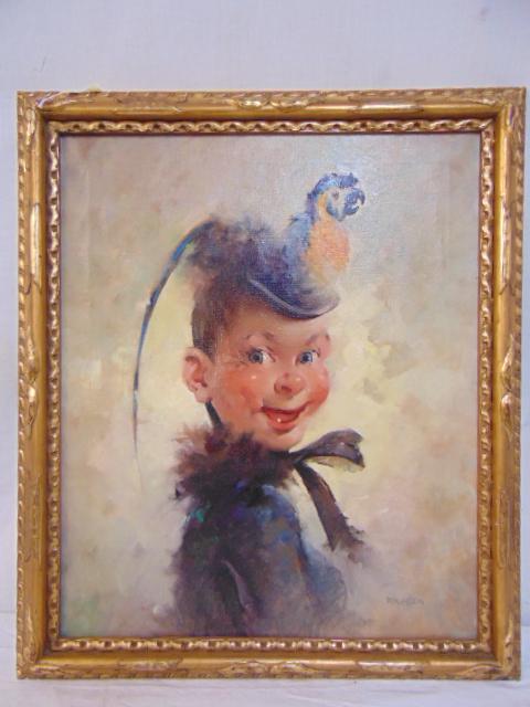 Painting, Florence Kroger (American 1897-1980) Oil on (1 of 6)