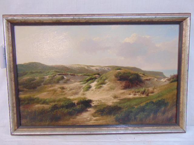 Painting, Dunes, English School (19/20th century) Oil (1 of 5)