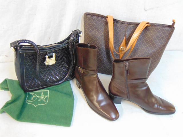 Barry Kieselstein Cord handbag, & LaTour & Ferragamo (1 of 10)