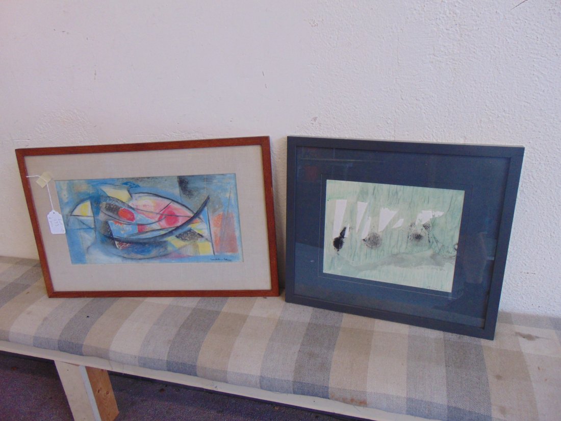 Art lot Pastel, Lucia Autorino Salemme (American) (1 of 6)