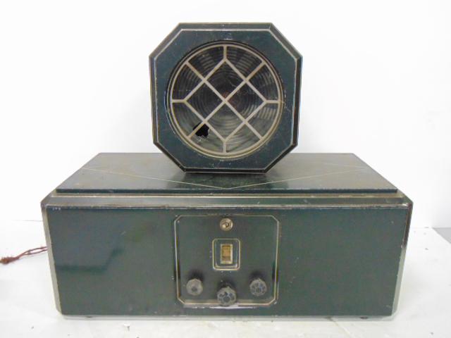 Eveready AC Model 2,  Radio and Speaker, Cast aluminum (1 of 7)
