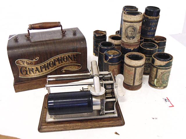 Phonograph, Columbia  " The Graphophone"  Type Q, (1 of 6)