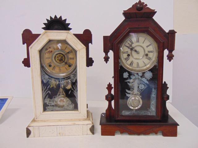 2 Gingerbread Clock , Waterbury and Gilbert, Time and (1 of 7)