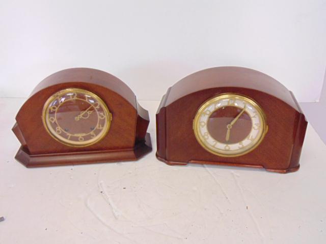 2 Seth Thomas Mantel Clocks, 1939 Console 6W, wind,  8 (1 of 8)