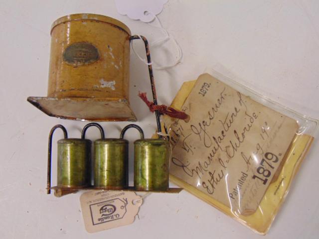 U.S. Original Patent Model, Aug 19, 1879, Manufacture (1 of 6)