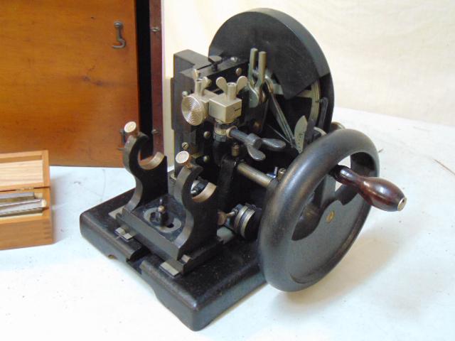 Bausch & Lomb nickel plated and black painted cast iron (1 of 7)