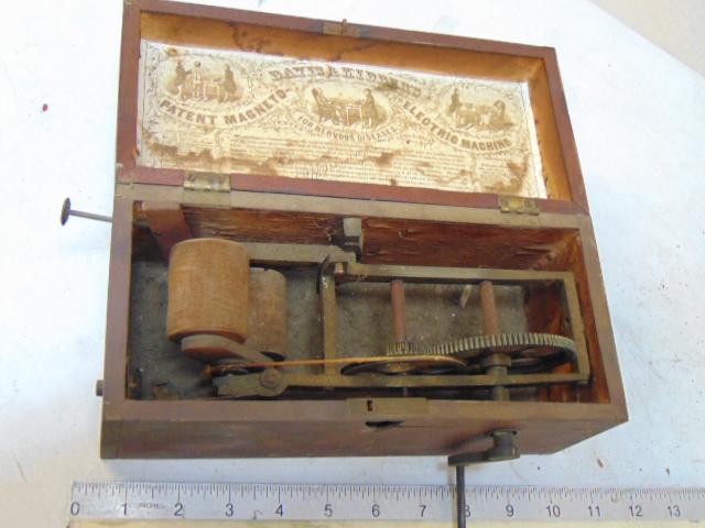 Davis & Kidder's Magneto Electric Machine, "for nervous (1 of 4)