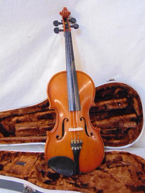 Andrew Schroetter violin in case, body is 13.25", 1983 (1 of 4)