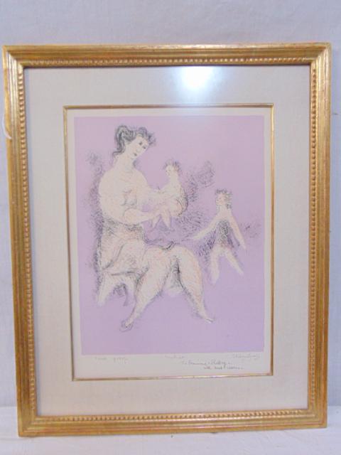 Print, "Mother", by Chaim Gross, trial proof edition, (1 of 6)