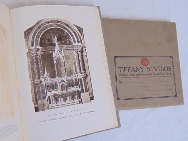 Tiffany Studio's book, "Memorials in Glass & Stone", in (1 of 5)