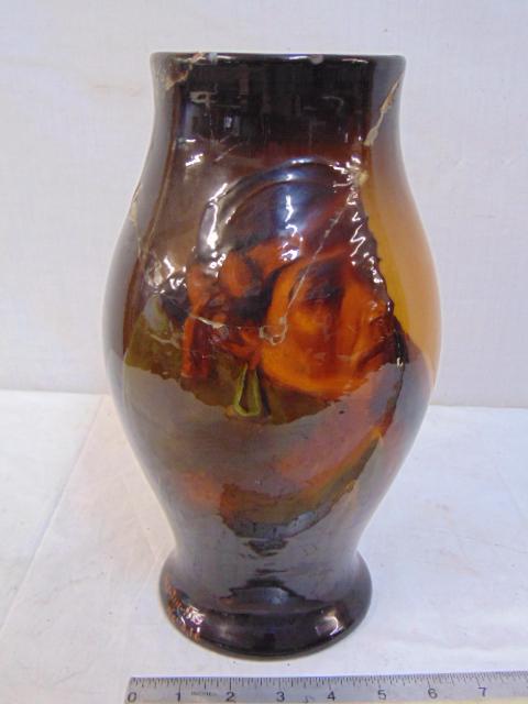 Owens "Utopia" portrait vase, "Has-Tin-Nez, Navajo, art (1 of 7)