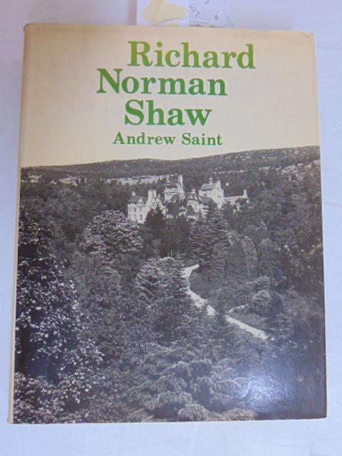 Book, Architecture, "Richard Norman Shaw" by Andrew: Book, Architecture, "Richard Norman Shaw" by Andrew Saint (1976)