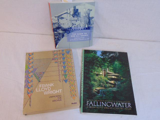 3 Books, Architect Frank Lloyd Wright MoMA including: (1 of 12)