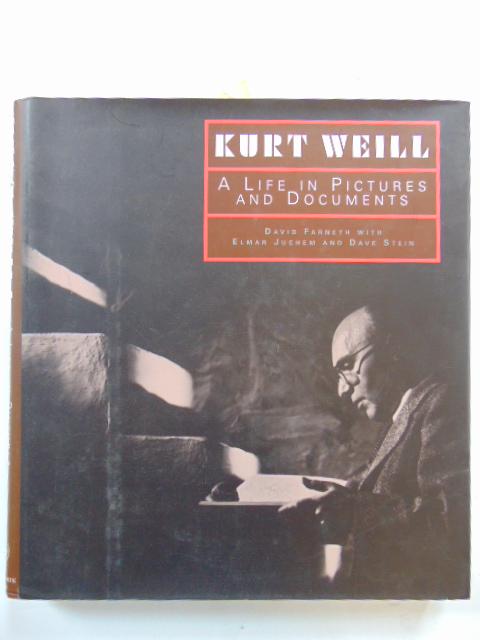 Book, Composer Kurt Weill: "Kurt Weill: A Life in (1 of 8)