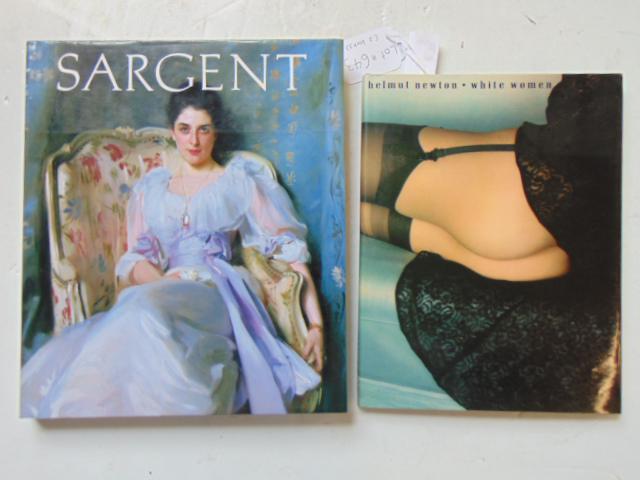 2 Books,  "Sargent" by Carter Ratcliff (1982), "White (1 of 9)