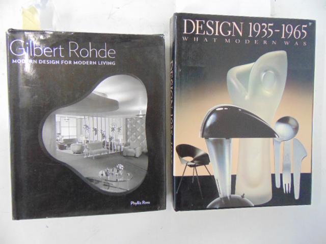 2 Books, Modern Design including: "Gilbert Rohde: (1 of 15)