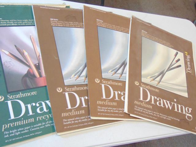 4 sketch books, Louise Abrams, Outsider Art Collection, (1 of 6)