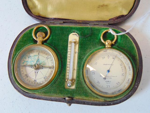 Abercrombie and Fitch Travel Set, "Livingstone" Tycos, (1 of 9)