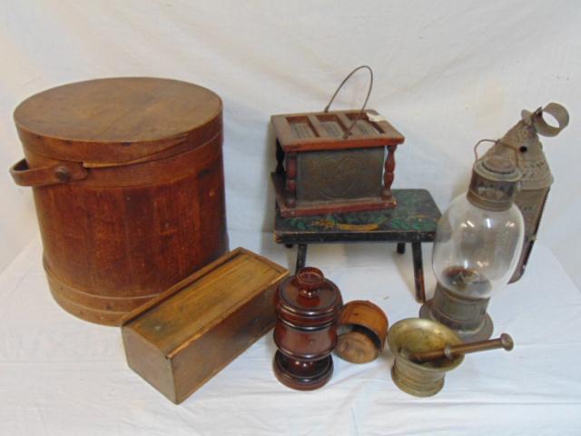 Country small lot, warmer, box with sliding lid, oil (1 of 6)