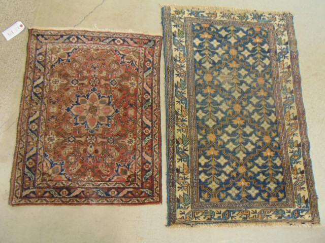 2 small scatter rugs, small blue, 43" by 28.5" & small (1 of 4)
