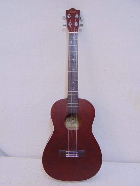 Lanikai Ukulele, Hawaii, with soft case, model LU-21B, (1 of 7)
