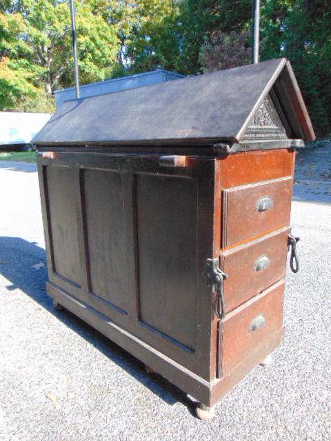 Mark W, Cross & Co. tack and saddlery cabinet, with (1 of 10)