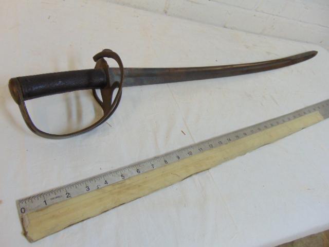 Sword, Robert Mole, civil War Confederate, blade is (1 of 7)