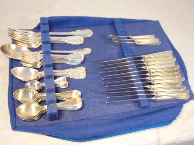 Set Christofle silver plate flatware, Vendome-Arcantia (1 of 7)