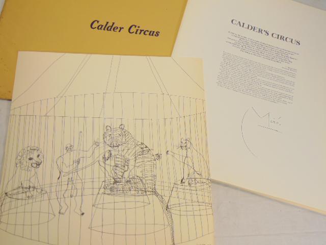 Calder's Circus portfolio, by Joan Miro, complete (1 of 10)