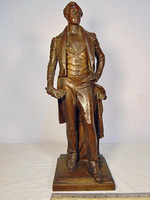 Albert Weinert bronze, Lynbrook, NY, "Stevens Thomson (1 of 7)