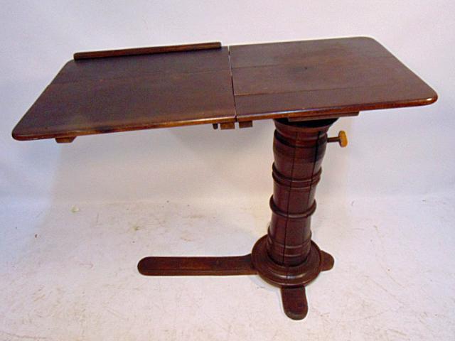 Adjustable breakfast table, late 19th Century, single (1 of 7)